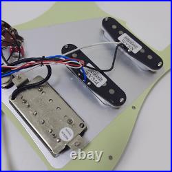 Prewired Loaded Pickguard with SSH Alnico 5 Pickups for Fender Strat Guitar