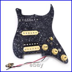 Prewired Loaded Pickguard with SSH Alnico 5 Pickups for Fender Strat St Guitar