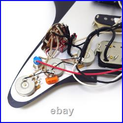 Prewired Loaded Pickguard with SSH Alnico 5 Pickups for Fender Strat St Guitar