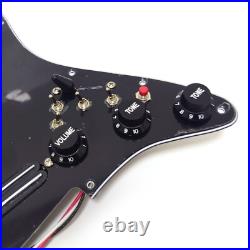 Prewired Loaded Pickguard with SSS Dual Rail Pickups for Fender Strat Guitar