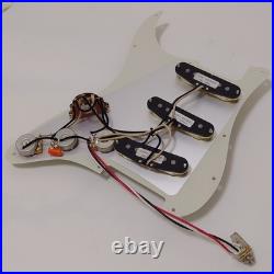 Prewired Loaded Pickguard with SSS Single Coil Pickups for Fender Strat Guitar