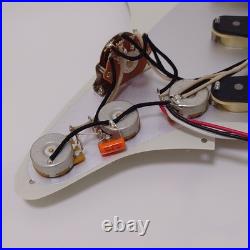 Prewired Loaded Pickguard with SSS Single Coil Pickups for Fender Strat Guitar
