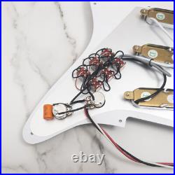 Prewired Loaded Pickguard with SSS Single-coil Pickups for Fender Strat Guitar