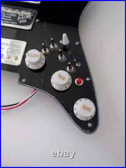 Prewired Loaded Strat Pickguard HHH Ainico 5 Humbucker Pickups for Stratocaster Prewired Loaded Strat Pickguard HHH Ainico 5 Humbucker Pickups for Stratocaster