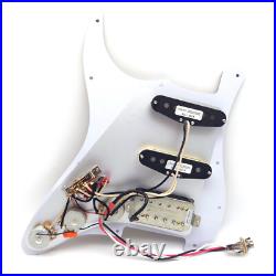Prewired Loaded Strat Pickguard Set, SSH Alnico 5 Humbucker Pickups for Fender St Prewired Loaded Strat Pickguard Set, SSH Alnico 5 Humbucker Pickups for Fender St