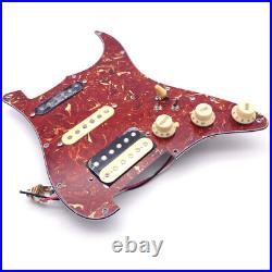 Prewired Loaded Strat Pickguard Set, SSH Alnico 5 Humbucker Pickups for Fender St Prewired Loaded Strat Pickguard Set, SSH Alnico 5 Humbucker Pickups for Fender St