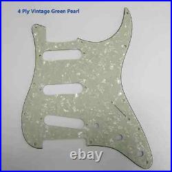 Prewired Loaded Strat Pickguard With V70 Alnico 5 Pickups Set for Fender Strat