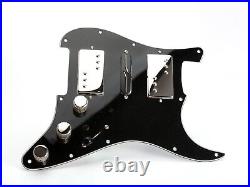 Prewired Strat Pickguard, HSH, Fralin P-92, Pushbutton Series/Parallel 104
