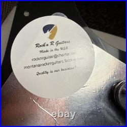 ROCK'N R GUITARS USA HSS Stratocaster LOADED PICKGUARD Strat split pot CUSTOM