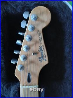Red Mim Fender Stratocaster, 920D Duncan Hot Rails Loaded Pickguard, coil split