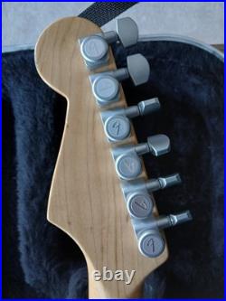 Red Mim Fender Stratocaster, 920D Duncan Hot Rails Loaded Pickguard, coil split