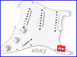 Remi Classic 60s Vintage Strat Loaded Pickguard Small Batch Hand-Wound SSS