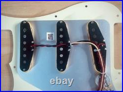Remi Classic 60s Vintage Strat Loaded Pickguard Small Batch Hand-Wound SSS