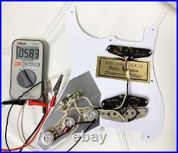 Robbie Robertson Last Waltz Stratocaster Loaded Pickguard Hand Wound & Wired WH