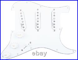 SEYMOUR DUNCAN Jimmy Hendrix Signature VOODOO Loaded WHITE Pickguard for Strat