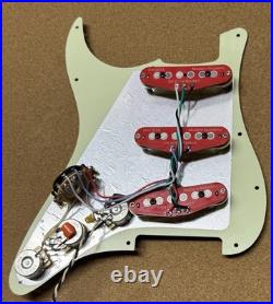 SHG5014 Hot Modern Noiseless Loaded Stratocaster Mint Green Pearloid USA Specs