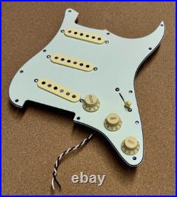 SHG5014 Hot Modern Noiseless Loaded Stratocaster Pickguard USA Spec Wiring New