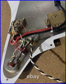 SH GuitarWorks Custom Stratocaster HH Loaded Pickguard Alnico 5 USA Electronics