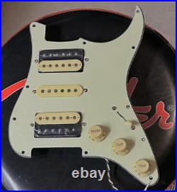 SH GuitarWorks Custom Stratocaster HSH Loaded Pickguard Alnico 5 USA Electronics