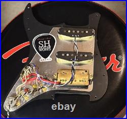 SH GuitarWorks Custom Stratocaster HSS Loaded Pickguard Alnico 5 USA Electronics