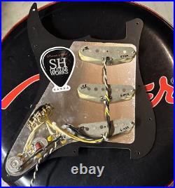 SH GuitarWorks Custom Stratocaster Hand Wound SSS Loaded Pickguard & USA Wiring