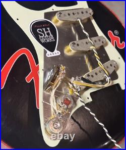 SH GuitarWorks Custom Stratocaster Hand Wound SSS Loaded Pickguard & USA Wiring