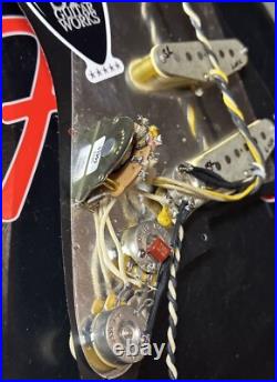 SH GuitarWorks Custom Stratocaster Hand Wound SSS Loaded Pickguard & USA Wiring