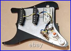 SH Guitar Works Vandalism HSS pickup loaded Stratocaster pickguard Strat Cobain