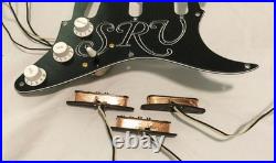 SRV Stevie Ray Vaughan Stratocaster Loaded Pickguard with Hand Wound Pickup Set