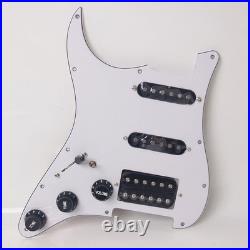 SSH Left Handed Prewired Loaded Pickguard for USA/Mexican Fender Strat Guitar