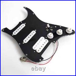 SSH Prewired Loaded Pickguard Alnico 5 Humbucker Pickup for Fender Strat Guitar SSH Prewired Loaded Pickguard Alnico 5 Humbucker Pickup for Fender Strat Guitar