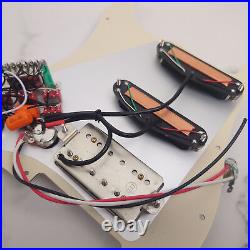 SSH Prewired Loaded Pickguard Alnico 5 Humbucker Pickup for Fender Strat Guitar SSH Prewired Loaded Pickguard Alnico 5 Humbucker Pickup for Fender Strat Guitar