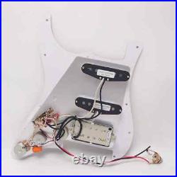 SSH Prewired Loaded Pickguard Alnico 5 Humbucker Pickups for Fender Strat Guitar