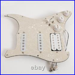 SSH Prewired Loaded Pickguard Alnico 5 Humbucker Pickups for Fender Strat Guitar