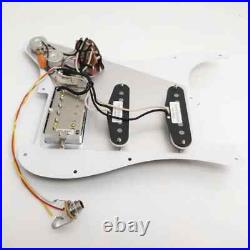 SSH Prewired Loaded Pickguard Alnico 5 Humbucker Pickups for Fender Strat Guitar