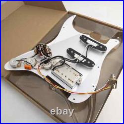 SSH Prewired Loaded Pickguard Alnico 5 Humbucker Pickups for Fender Strat Guitar