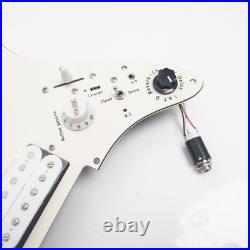 SSH Prewired Loaded Pickguard Multifunctional Pickguard for Fender Strat Guitar