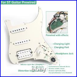 SSH Prewired Loaded Pickguard Multifunctional Pickguard for Fender Strat Guitar