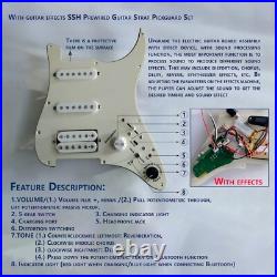 SSH Prewired Loaded Pickguard Multifunctional Pickguard for Fender Strat Guitar