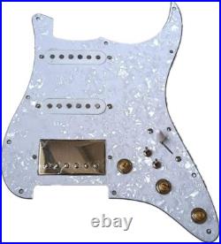 SSH Prewired Loaded Pickguard with Alnico 5 Pickups for Fender Strat Guitar