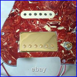 SSH Prewired Loaded Pickguard with Alnico 5 Pickups for Fender Strat Guitar