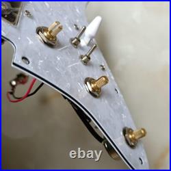 SSH Prewired Loaded Pickguard with Alnico 5 Pickups for Fender Strat Guitar