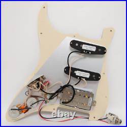 SSH Prewired Loaded Pickguard with Alnico 5 Pickups for Fender Strat Guitar