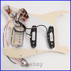 SSH Prewired Loaded Pickguard with Alnico 5 Pickups for Fender Strat Guitar