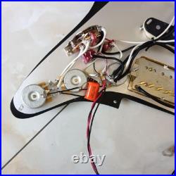 SSH Prewired Loaded Pickguard with Alnico 5 Pickups for Fender Strat Guitar