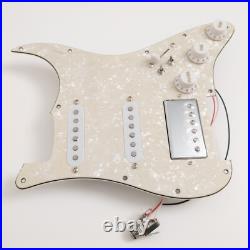 SSH Prewired Loaded Pickguard with Alnico 5 Pickups for Fender Strat Guitar