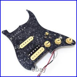 SSH Prewired Loaded Pickguard with Alnico 5 Pickups for Fender Strat St Guitar