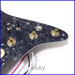 SSH Prewired Loaded Pickguard with Alnico 5 Pickups for Fender Strat St Guitar