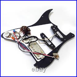 SSH Prewired Loaded Pickguard with Alnico 5 Pickups for Fender Strat St Guitar