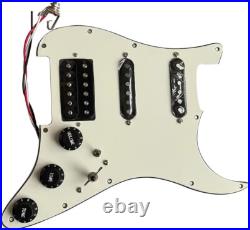 SSH Prewired Loaded Pickguard with Alnico V Pickups for Fender Strat Guitar SSH Prewired Loaded Pickguard with Alnico V Pickups for Fender Strat Guitar